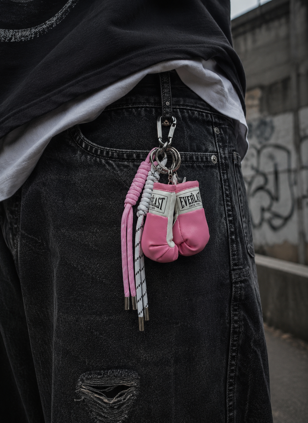 Mini Everlast Boxing Glove Keychain