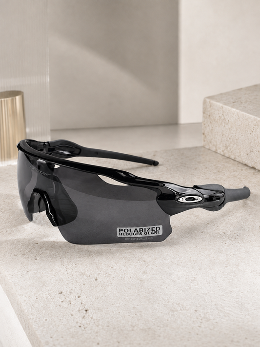 Oakley Radar EV Path — Polished Black / Prizm Black Polarized