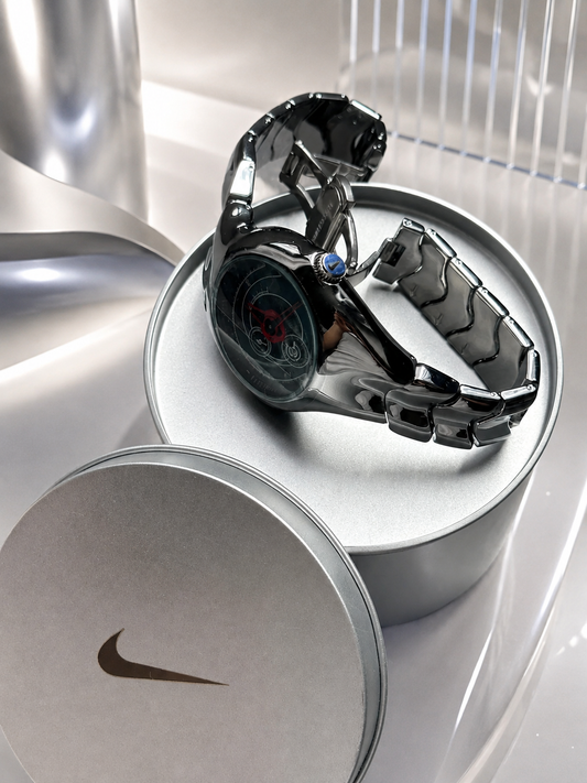 Nike Triax Armored Super Chronograph Red Dial