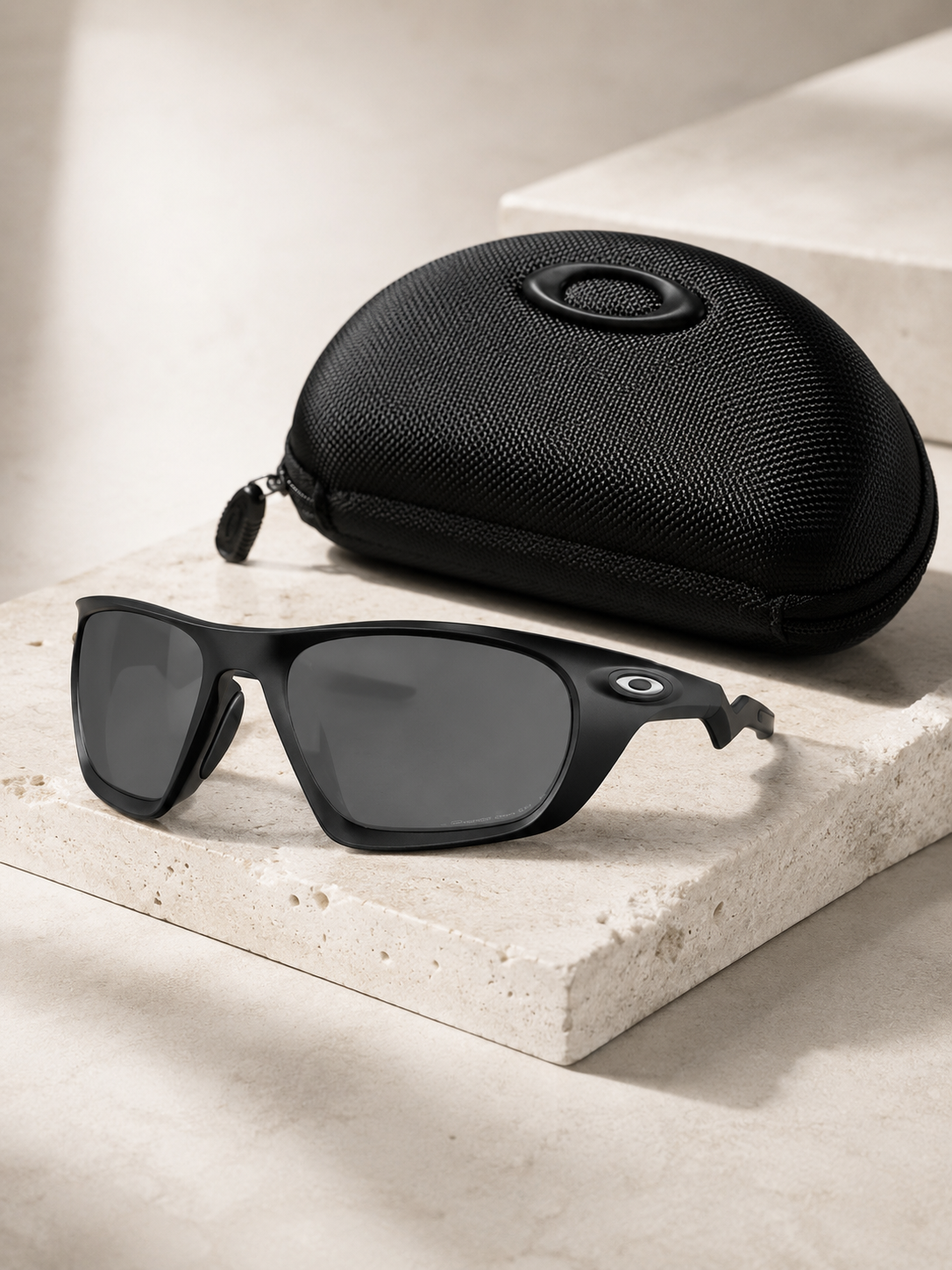 Oakley Lateralis Matte Black Frame with Prizm Black Polarized Lens